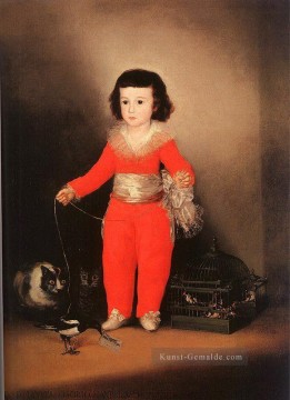 Francisco Goya Werke - Don Manuel Osorio Manrique de Zuniga Porträt Francisco Goya